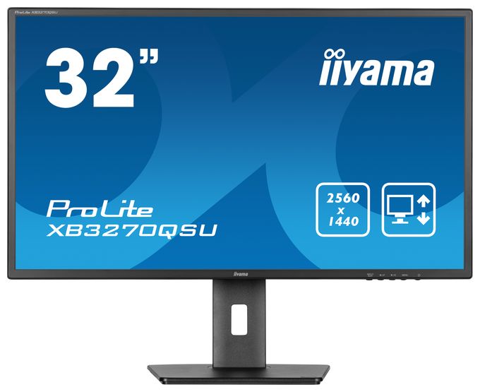 Quad HD Monitor 80 cm (31.5 Zoll) 16:9 3 ms 250 cd/m²  ProLite XB3270QSU-B1 (Schwarz) 