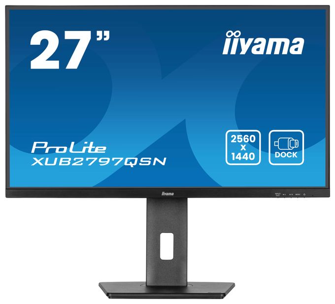 Quad HD Monitor 68,6 cm (27 Zoll) 16:9 1 ms 300 cd/m²  ProLite XUB2797QSN-B2 (Schwarz) 