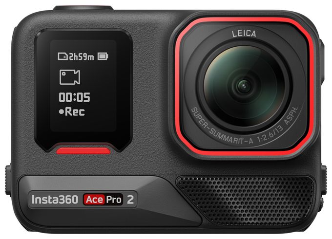 8192 x 6144 Pixel Aktion Kamera 157° 50 MP  Ace Pro 2 Dual Battery Xplorer Bundle (Schwarz) 