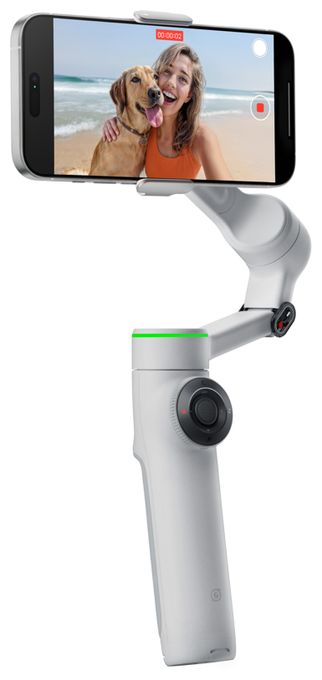 Stativ Gimbal für Smartphone faltbar Bluetooth  Flow Pro (Grau) 