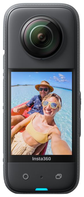 11968 x 5984 Pixel Aktion Kamera 360° 72 MP  X3 Standard (Schwarz) 
