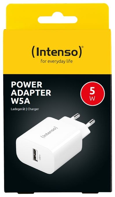 1x USB-A Adapter weiß 