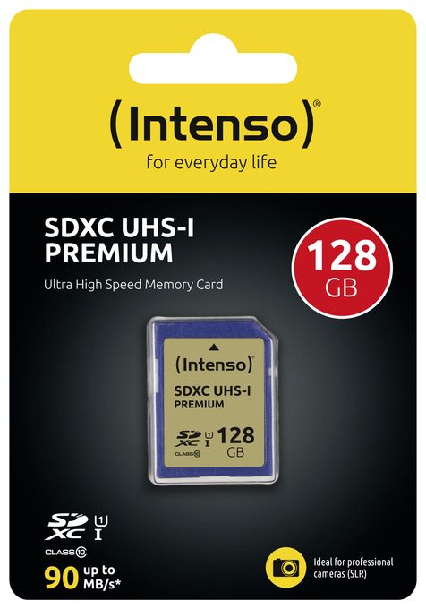 SDXC Speicherkarte 128 GB Class 1 (U1) Klasse 10 3421291 