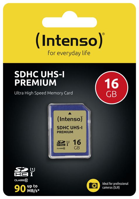 SDHC Speicherkarte 16 GB Class 1 (U1) Klasse 10 3421470 
