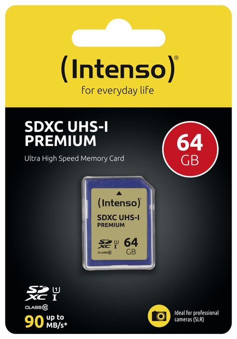 SDXC Speicherkarte 64 GB Class 1 (U1) Klasse 10 3421490 