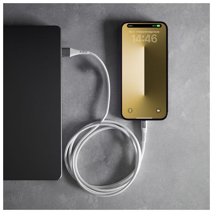 Stecker USB A auf USB C/Micro USB-A/Lightning bis 12 W 1,5 m  7902102 (Weiß) 