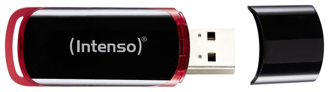 USB Typ-A Stick 16 GB  Business Line (Schwarz, Rot) 