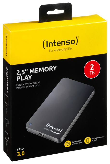 2 TB externe Festplatte 2.5"  Memory Play (Schwarz) 
