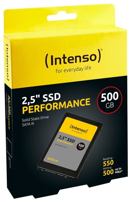 500 GB SSD Serial ATA III 2.5" Performance 
