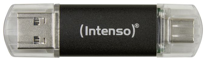 USB Type-A / USB Type-C Stick 32 GB  Twist Line (Anthrazit) 