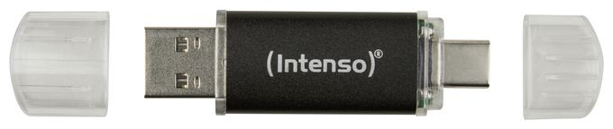 USB Type-A / USB Type-C Stick 64 GB  Twist Line (Anthrazit) 