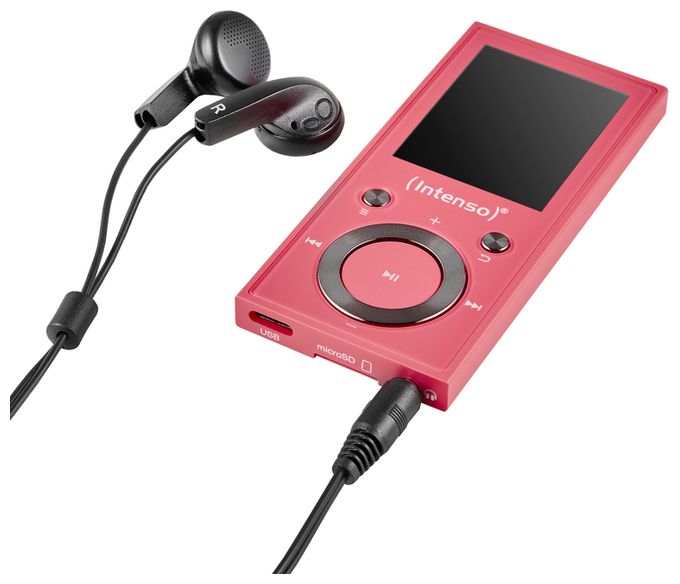 MP3 Spieler 16 GB  Video Scooter BT (Pink) 