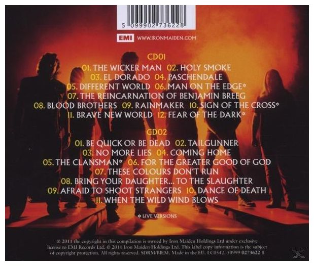 Iron Maiden - From Fear To Eternity:The Best Of 1990-2010 