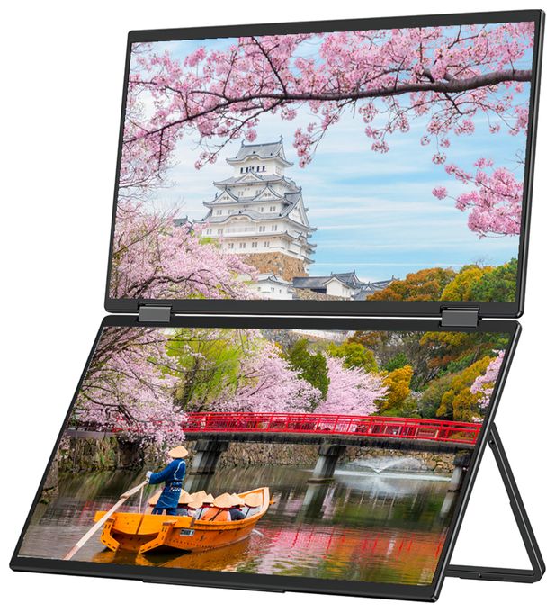 Full HD Monitor 39,6 cm (15.6 Zoll) 16:9 20 ms 250 cd/m²  JN-DMD-IPS156F (Schwarz) 