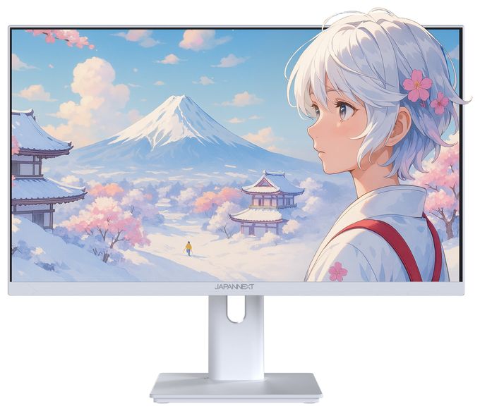 Full HD Monitor 60,5 cm (23.8 Zoll) 16:9 0,5 ms 300 cd/m²  JN-I238FHD120F-HSP-W (Weiß) 