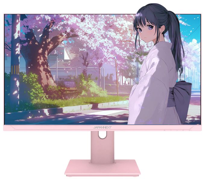 Full HD Monitor 60,5 cm (23.8 Zoll) 16:9 0,5 ms 300 cd/m²  JN-I238FHD120F-HSP-PK (Pink) 