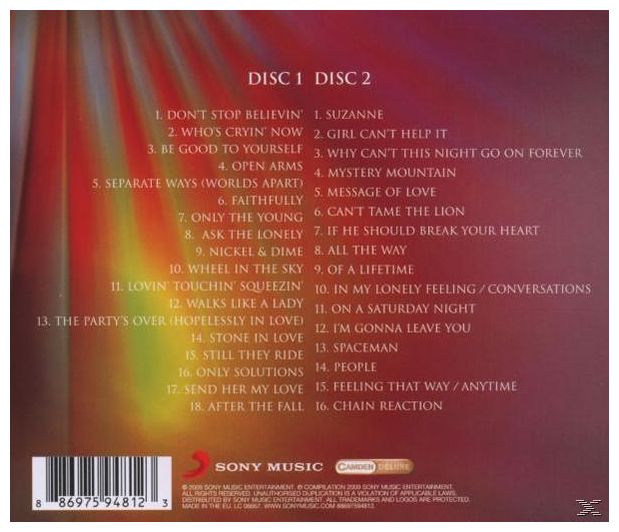 Journey - Don't Stop Believin': The Best Of Journey 