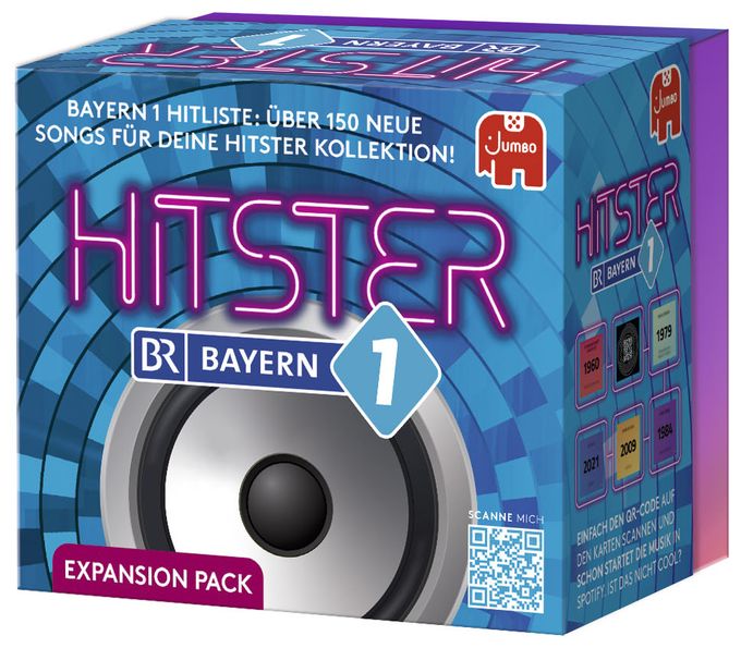 Kartenspiel-Erweiterung bis zu 10 Spielern ab 16 Jahr(e) Hitster – Bayern 1 Expansion Pack 