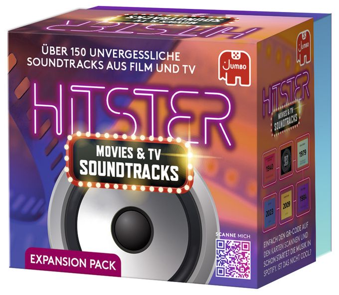 Brettspiel-Erweiterung bis zu 10 Spielern ab 16 Jahr(e) Hitster – Movies & TV Soundtracks Expansion Pack Brettspiel-Erweiterung 