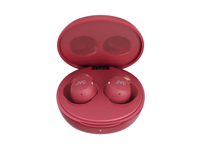 In-Ear Bluetooth Kopfhörer Kabellos TWS 7,5 h Laufzeit IPX4  HA-A6T (Rot) 