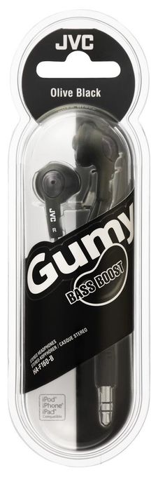 In-Ear Kopfhörer Kabelgebunden  HA-F160-B-E (Schwarz) 