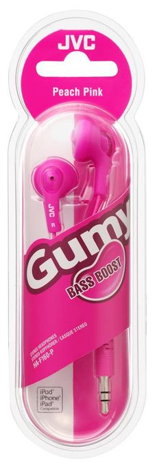 In-Ear Kopfhörer Kabelgebunden  HA-F160-P-E (Pink) 