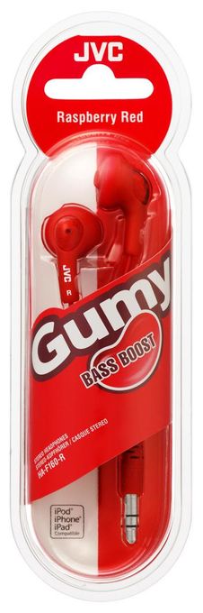 In-Ear Kopfhörer Kabelgebunden  HA-F160-R-E (Rot) 