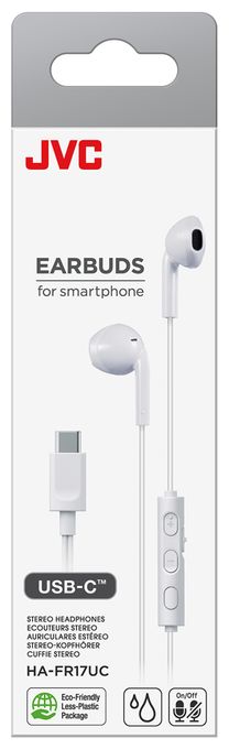 In-Ear Kopfhörer Kabelgebunden IPX2 USB Typ-C  HA-FR17UC (Weiß) 