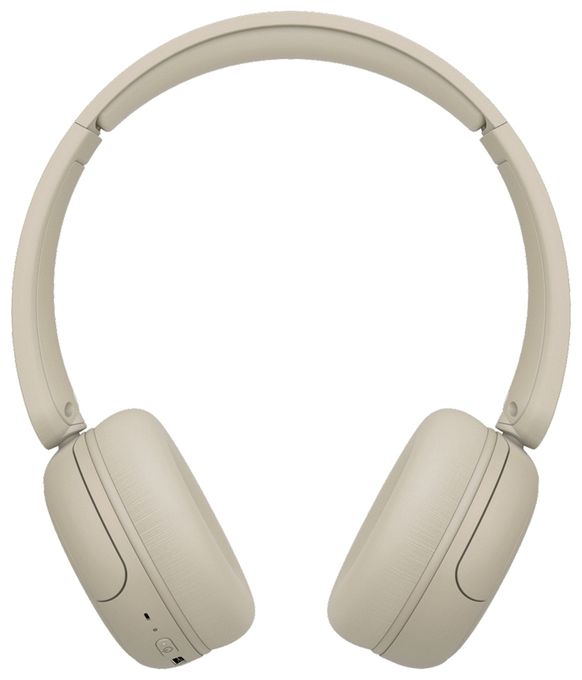 Ohraufliegender Bluetooth Kopfhörer kabelgebunden&kabellos 50 h Laufzeit USB Typ-C  HA-S59W (Beige) 