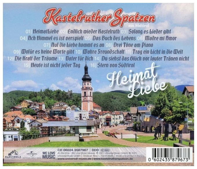 Kastelruther Spatzen - HeimatLiebe 