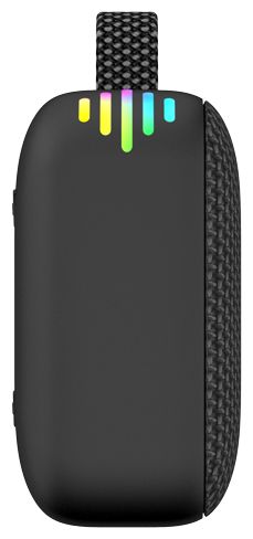 5 W Bluetooth Lautsprecher Laufzeit bis 8,5 h  AS-60BT (Schwarz) 
