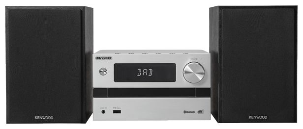 Heim-Audio-Mikrosystem DAB, DAB+, FM 25 W Bluetooth  M-720DAB (Schwarz, Silber) 