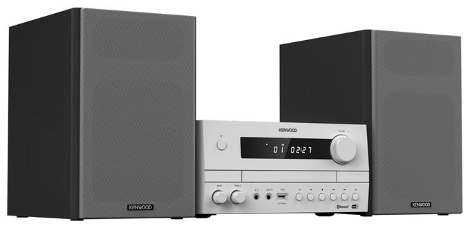 Heim-Audio-Mikrosystem DAB, DAB+, FM 50 W Bluetooth  M-822DAB (Schwarz/Weiß) 