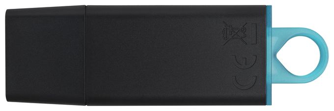 USB Typ-A Stick 64 GB  DataTraveler Exodia (Schwarz, Türkis) 