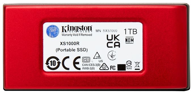 1 TB SSD  XS1000 (Rot) 