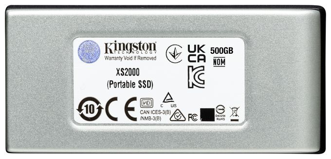 4 TB SSD  XS2000 (Schwarz, Silber) 