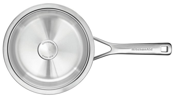 16 cm Rund Edelstahl beschichtet Kasserolle 