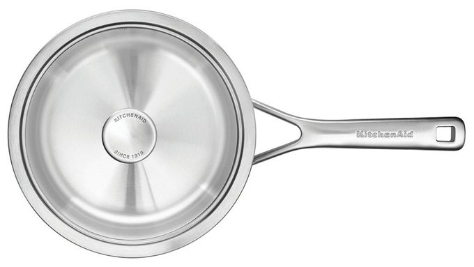20 cm Rund Edelstahl beschichtet Saucepan 