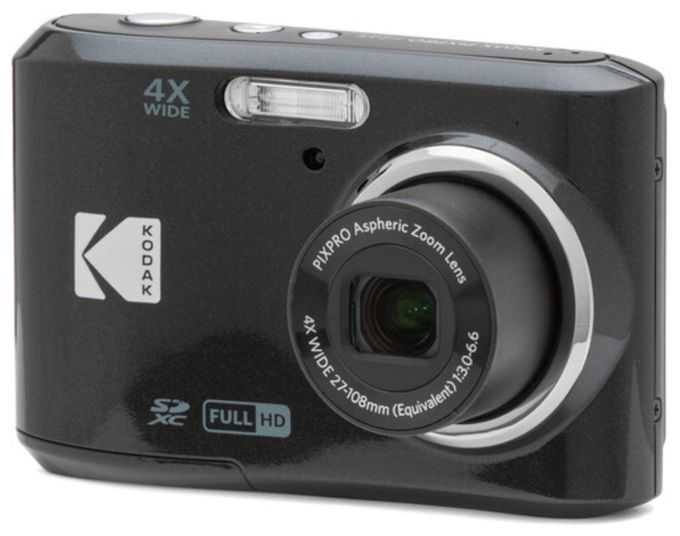 16 MP  Kompaktkamera 4x Opt. Zoom  Pixpro FZ45 (Schwarz) 