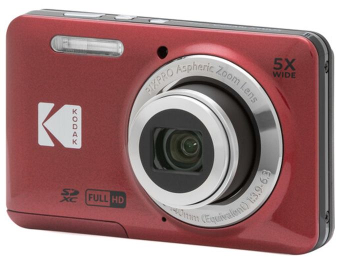Kompaktkamera 5x Opt. Zoom  Pixpro FZ55 (Rot) 