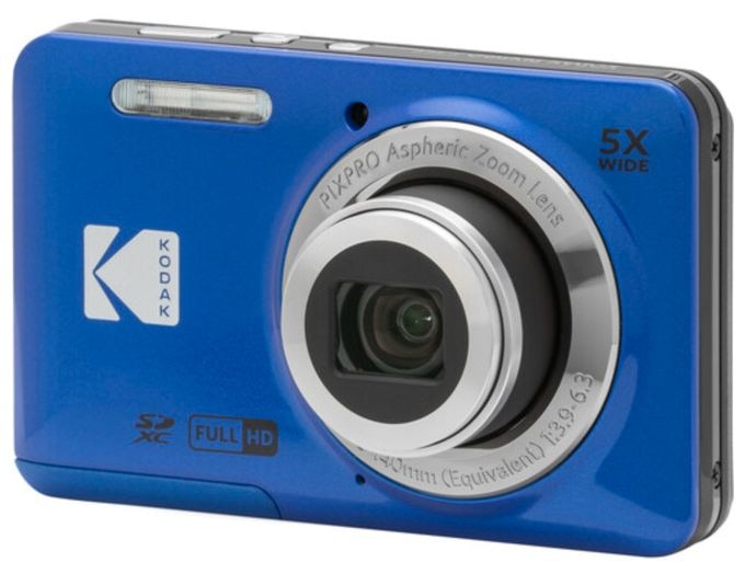 Kompaktkamera 5x Opt. Zoom  Pixpro FZ55 (Blau) 