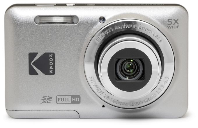Kompaktkamera 5x Opt. Zoom  Pixpro FZ55 (Silber) 