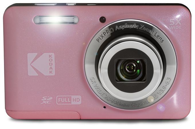 Kompaktkamera 5x Opt. Zoom  Pixpro FZ55 (Pink) 