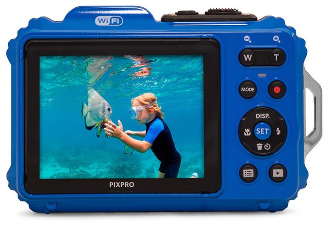 Kompaktkamera 4x Opt. Zoom  Pixpro WPZ2 (Blau) 