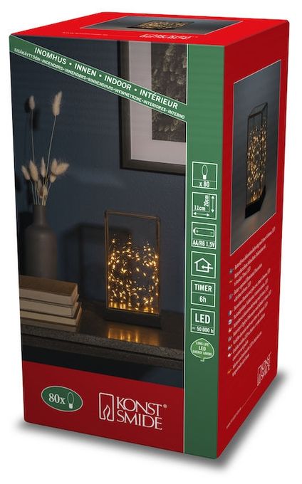 LED Batterie/Akku 1818-870 LED Glaslaterne 