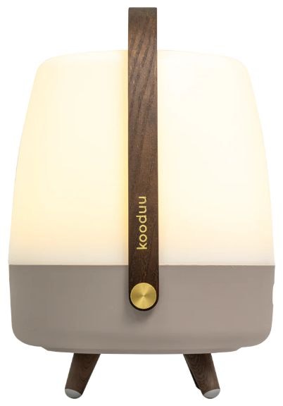 10 W Bluetooth Lautsprecher Laufzeit bis 11 h  Lite-up Play 2.0 (Beige, Weiß, Holz) 