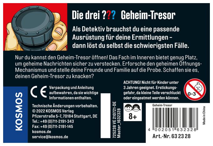 Die drei ??? Geheim-Tresor 