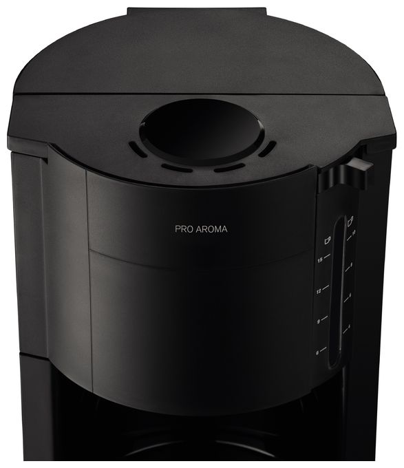 15 Tassen Filterkaffeemaschine 1,2 l  F30908 ProAroma (Schwarz) 