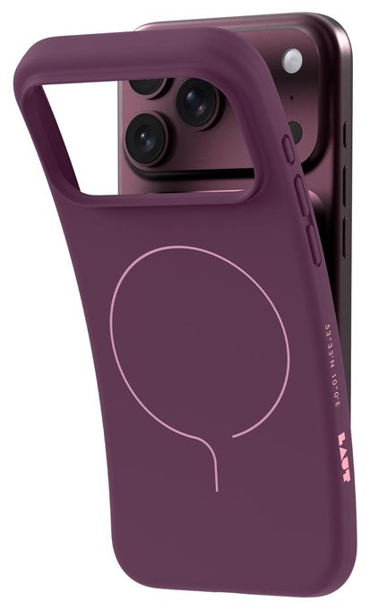 Cover für Apple iPhone 18 Pro Max  Huex Slim (Burgund) 