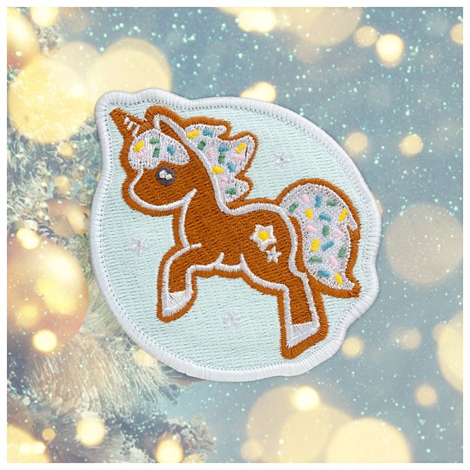 MAGMOJI BADGE – Unicorn Cookie Christmas Edition 